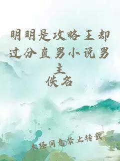 明明是攻略王卻過分直男小說男主